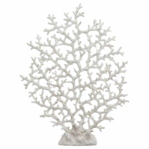 Dekoration | Korall Smal Vit 46cm