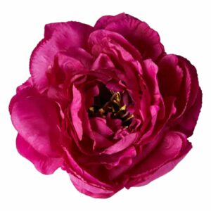 Blombrosch | Accessoar Lila tyg blomma Ø15cm