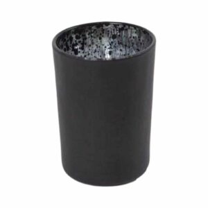 Ljushållare | Matt -Svart -Silver 6x7cm