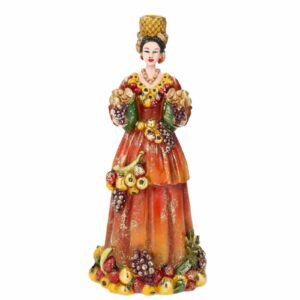 Ljusstake | Frida Frukt Orange 36cm