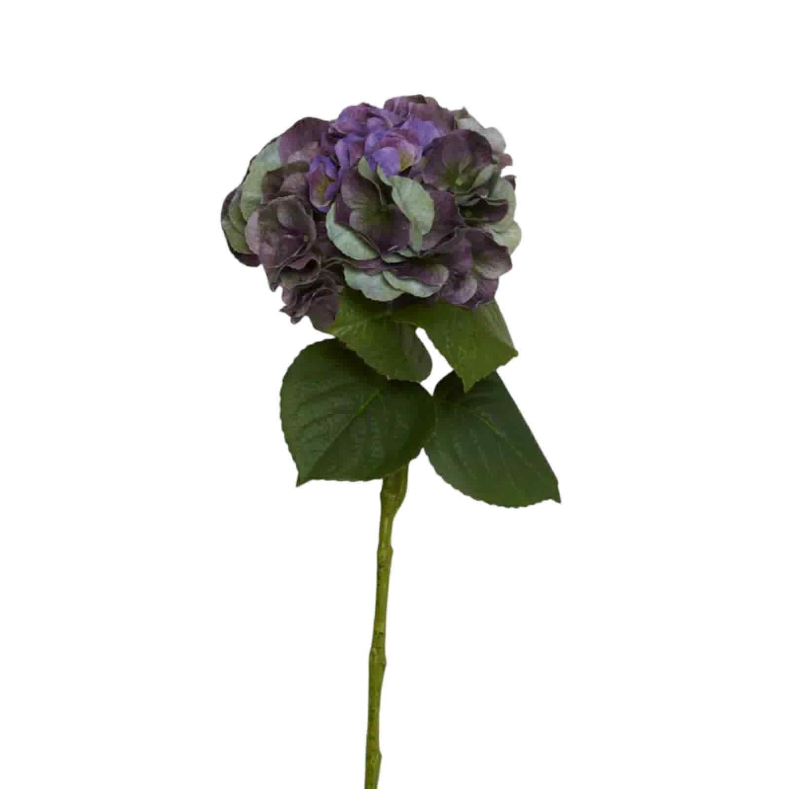 Hortensia | Konstgjord Snittblomma Lila 63 cm