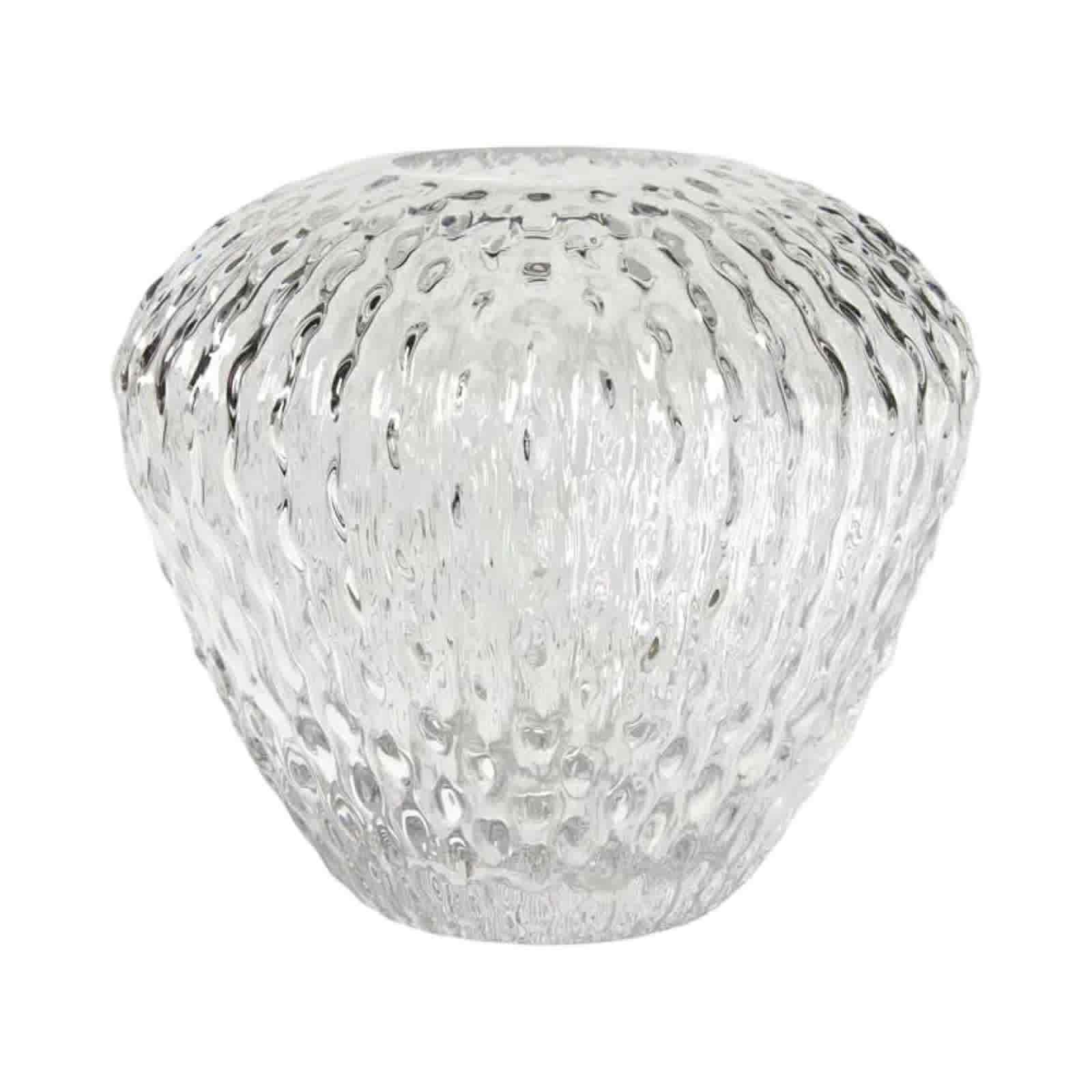 Vas | Struktur Klar Glas 20x18cm