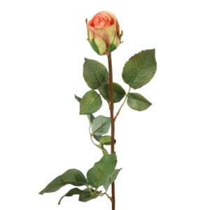 Ros | Konstgjord Snittblomma -Gul -Rosa UV 52 cm