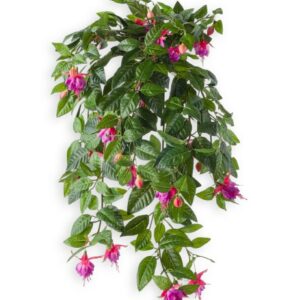 Konstgjord Fuchsia rosa lila 75 cm
