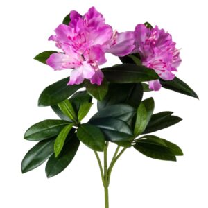 Rhododendron | Konstgjord Snittblomma Rosa UV-beständig 60 cm