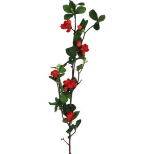 Konstgjord Japansk körsbärskvist röd 60 cm