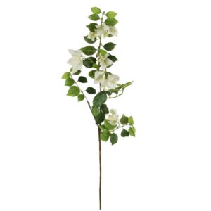 Bouganvillea | Konstgjord vit blomkvist 68 cm