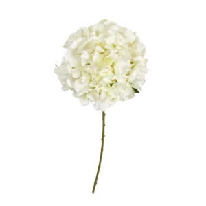 Hortensia | Konstgjord Snittblomma vit 69 cm