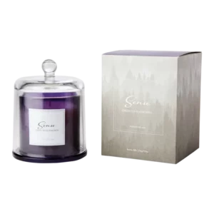 SENSE Doftljus med kupa Green tea & hyacinth, Lila