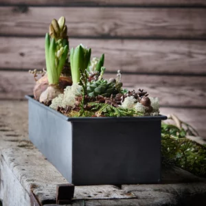 Planteringslåda Ragna svart 45 cm